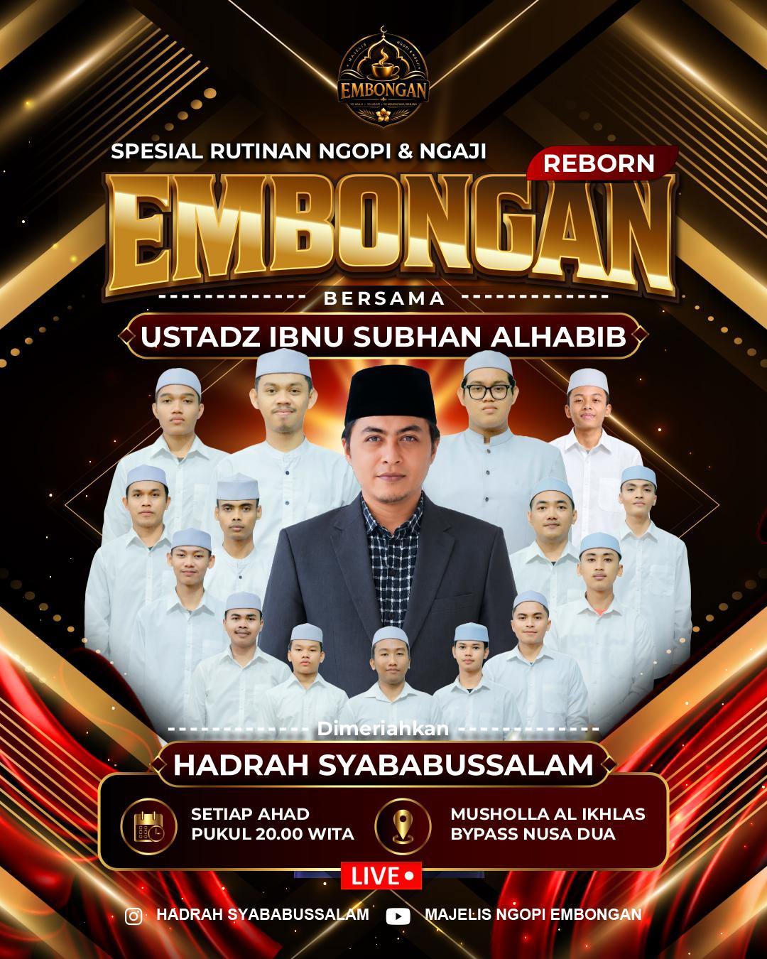Spesial Rutinan Ngopi & Ngaji EMBONGAN Reborn
