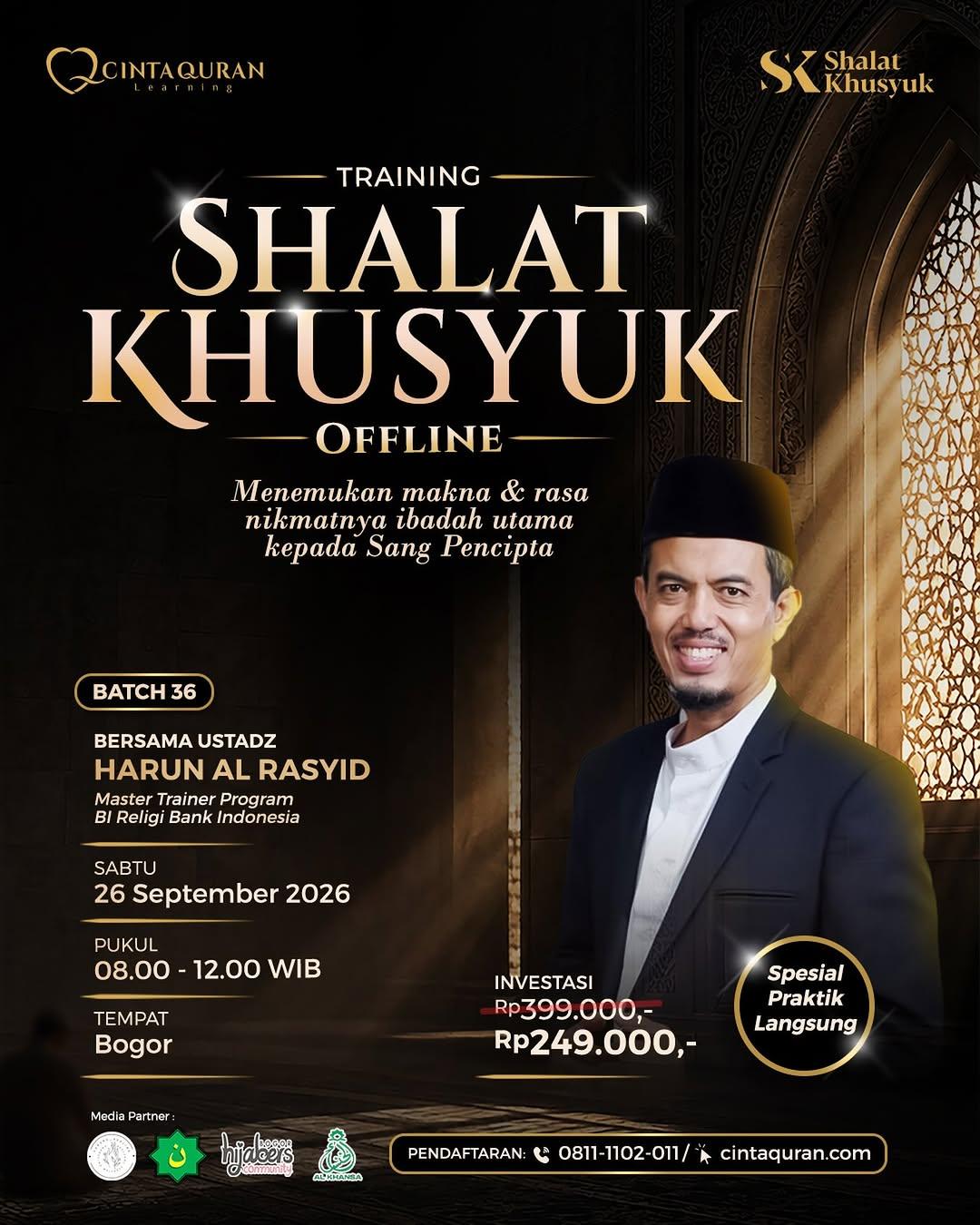Training Shalat Khusyuk
