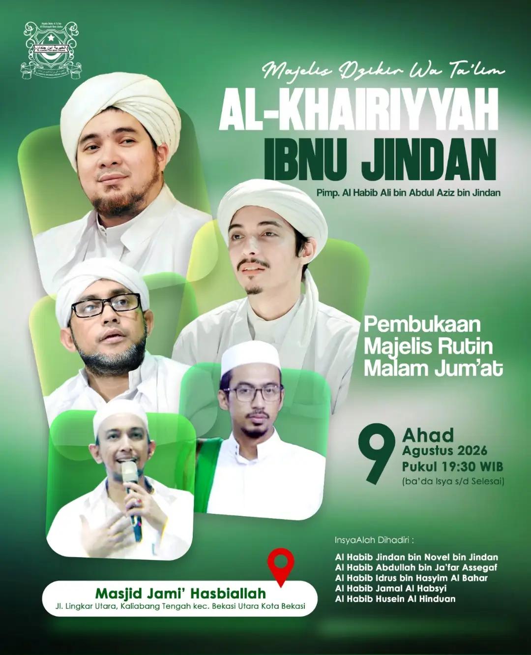 Pembukaan Majelis Rutin Malam Jum'at