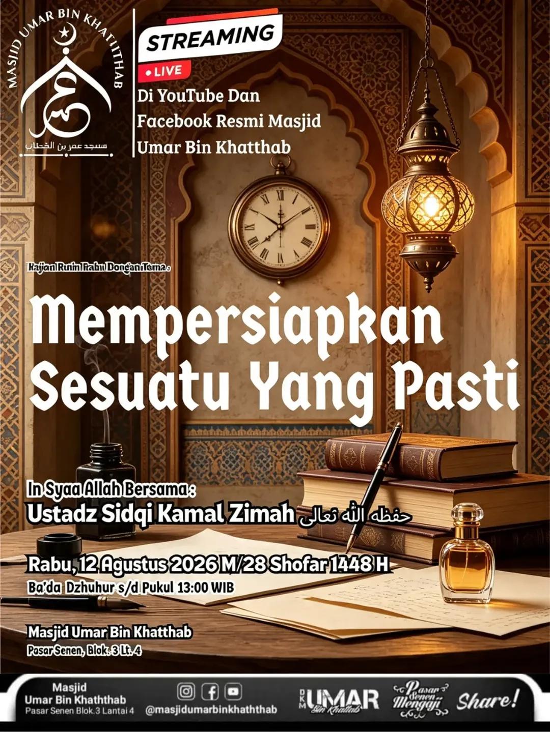mempersiapkan Sesuatu Yang Pasti
