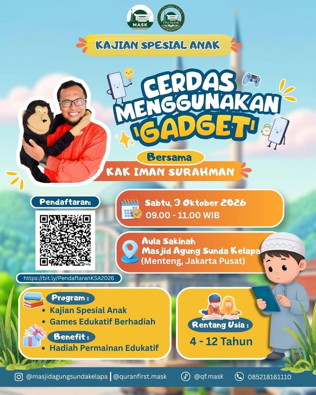 Cerdas Menggunakan Gadget
