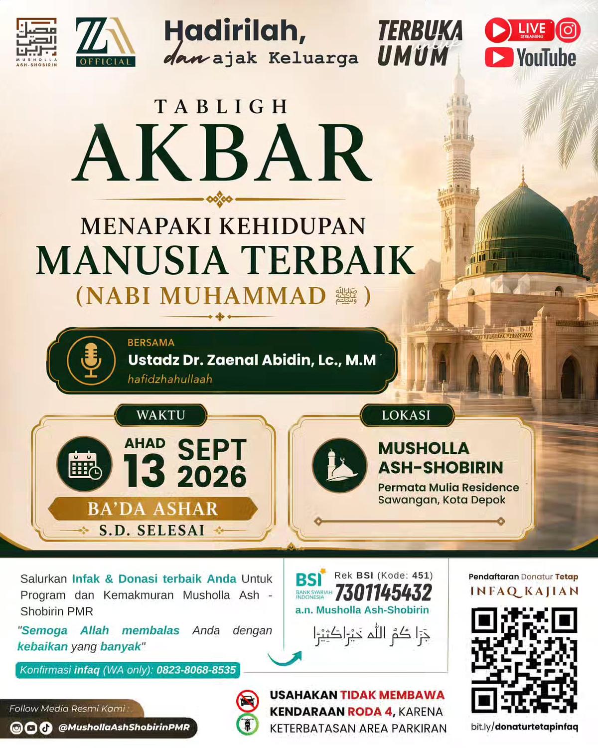 MENAPAKI KEHIDUPAN MANUSIA TERBAIK (Nabi Muhammad ﷺ)