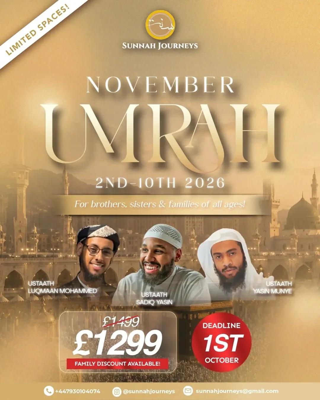 Umrah Sunnah Journeys