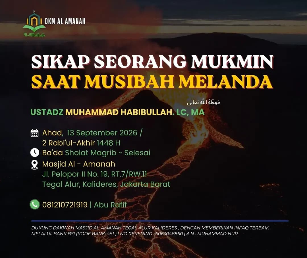 Sikap seorang mukmin saat musibah melanda