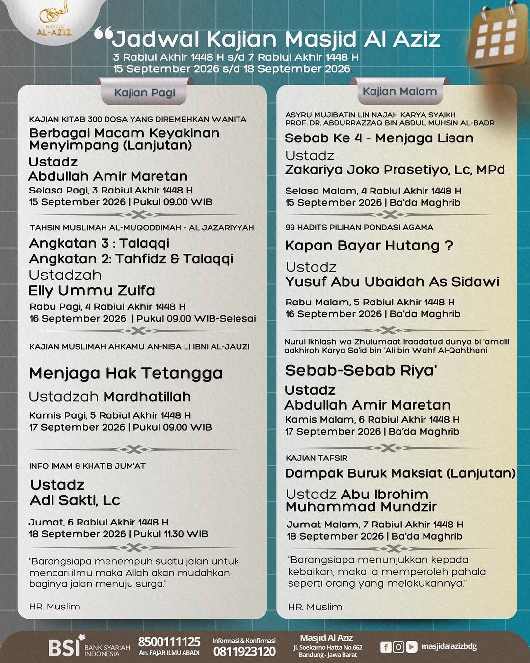 Menjaga Hak Tetangga