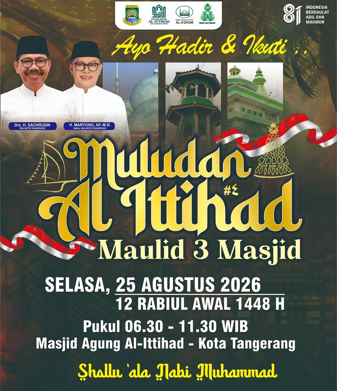 Muludan Al Ittihad ke 4 (Muludan 3 Masjid)