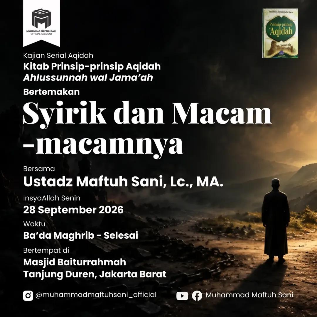 Syirik dan Macam-macamnya