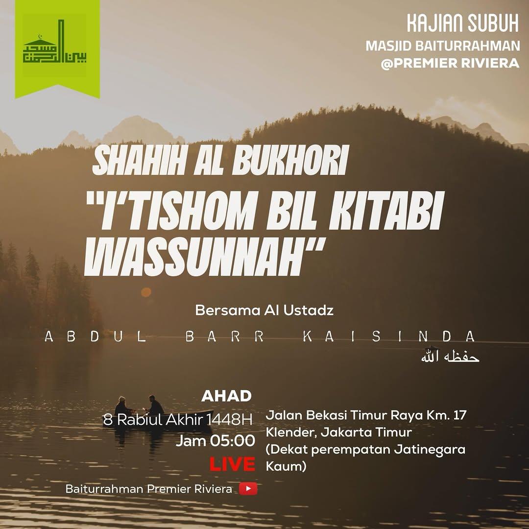 Kajian Shahih Al Bukhari