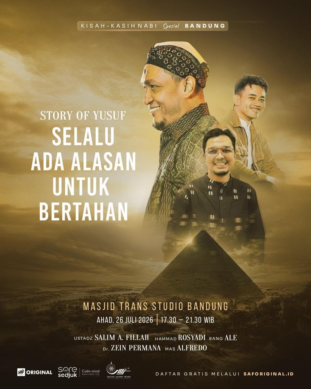 Story of Yusuf: Selalu Ada Alasan Untuk Bertahan