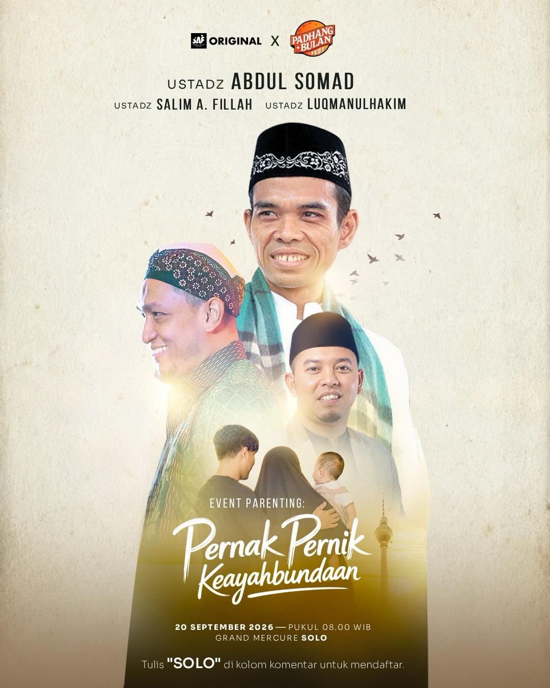Event Parenting: Pernak Pernik Keayahbundaan