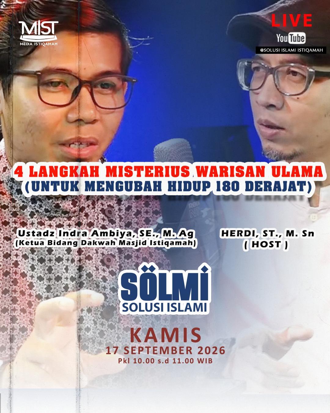 4 LANGKAH MISTERIUS WARISAN ULAMA