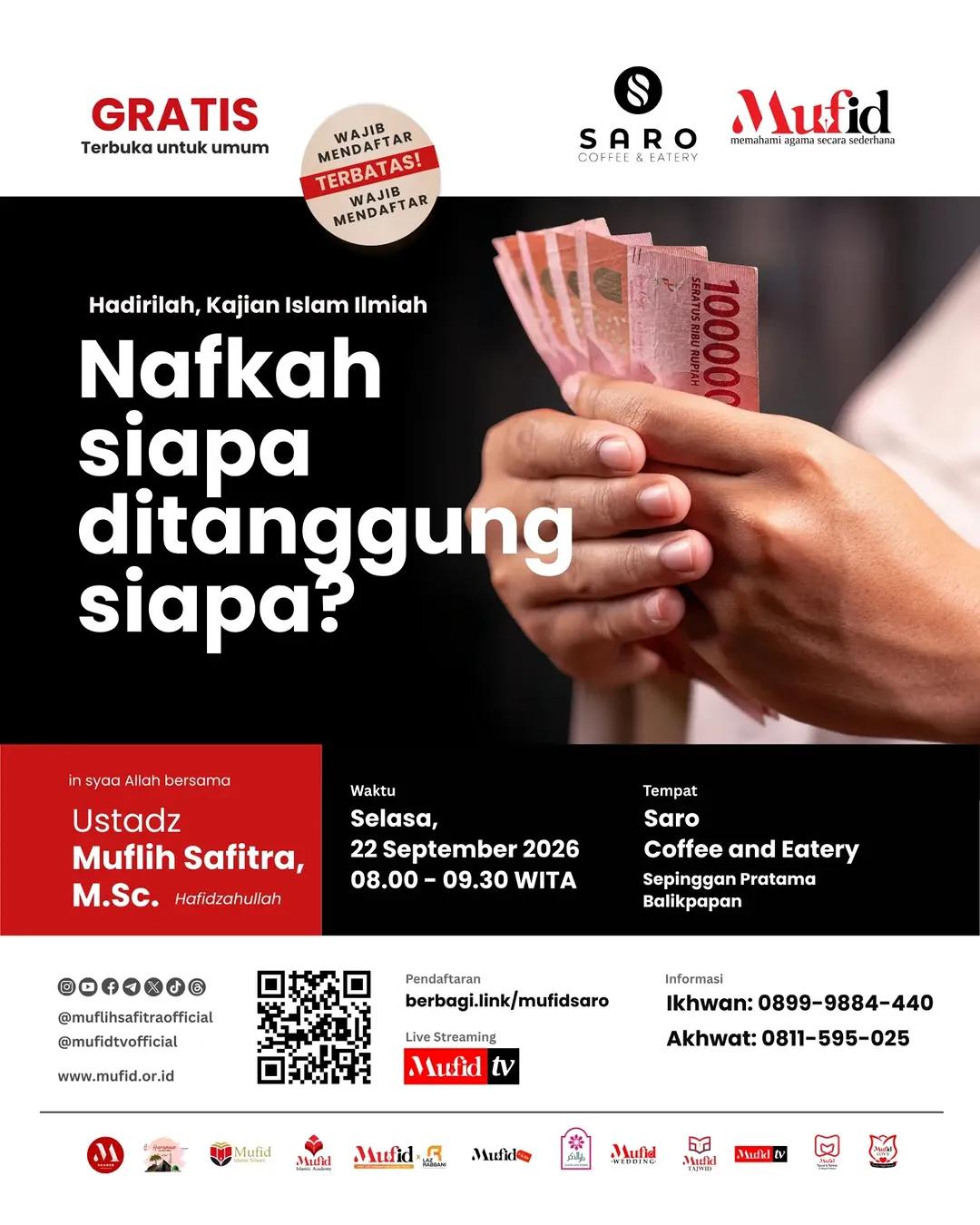 Nafkah siapa ditanggung siapa?