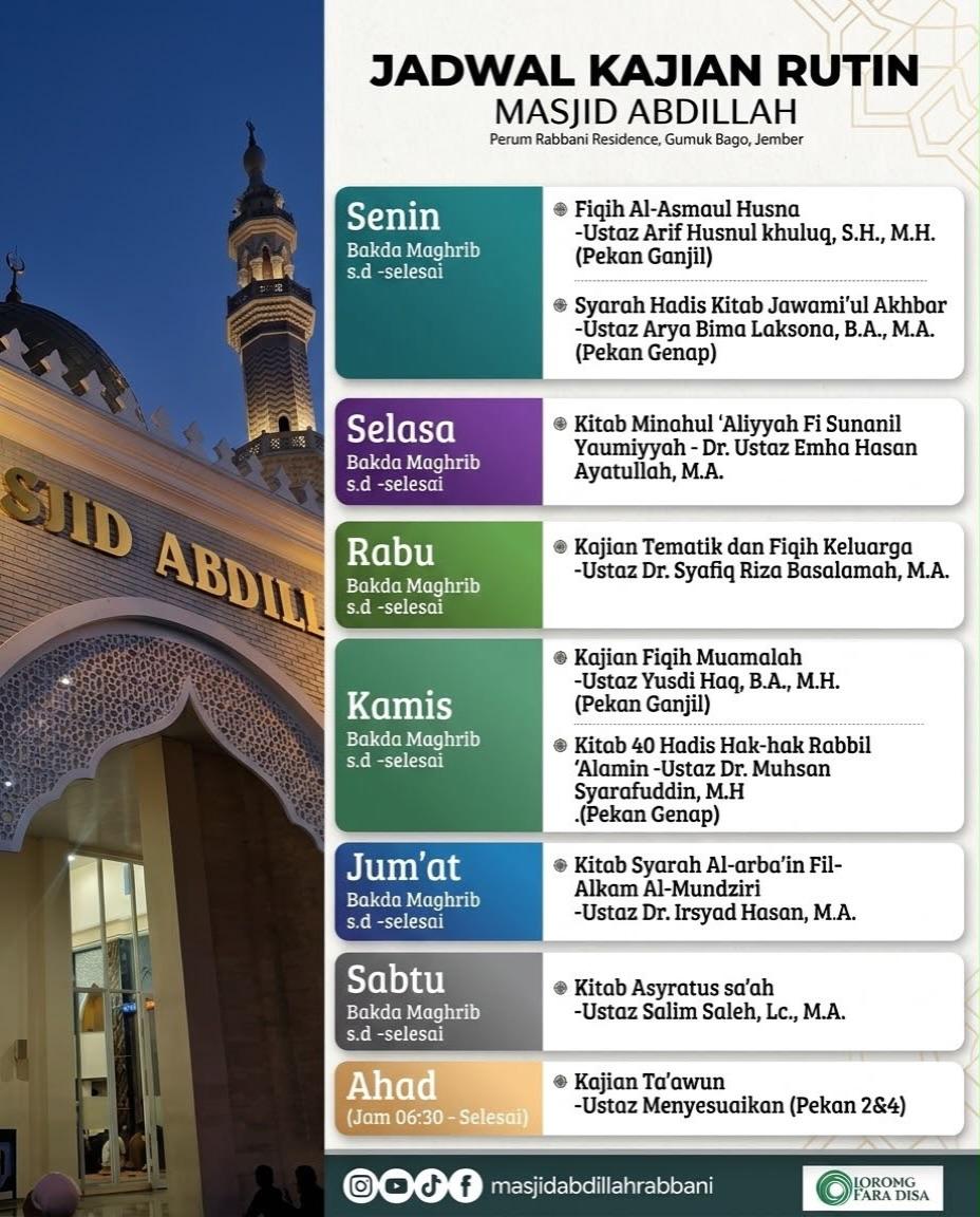 Kajian Tematik dan Fiqih Keluarga