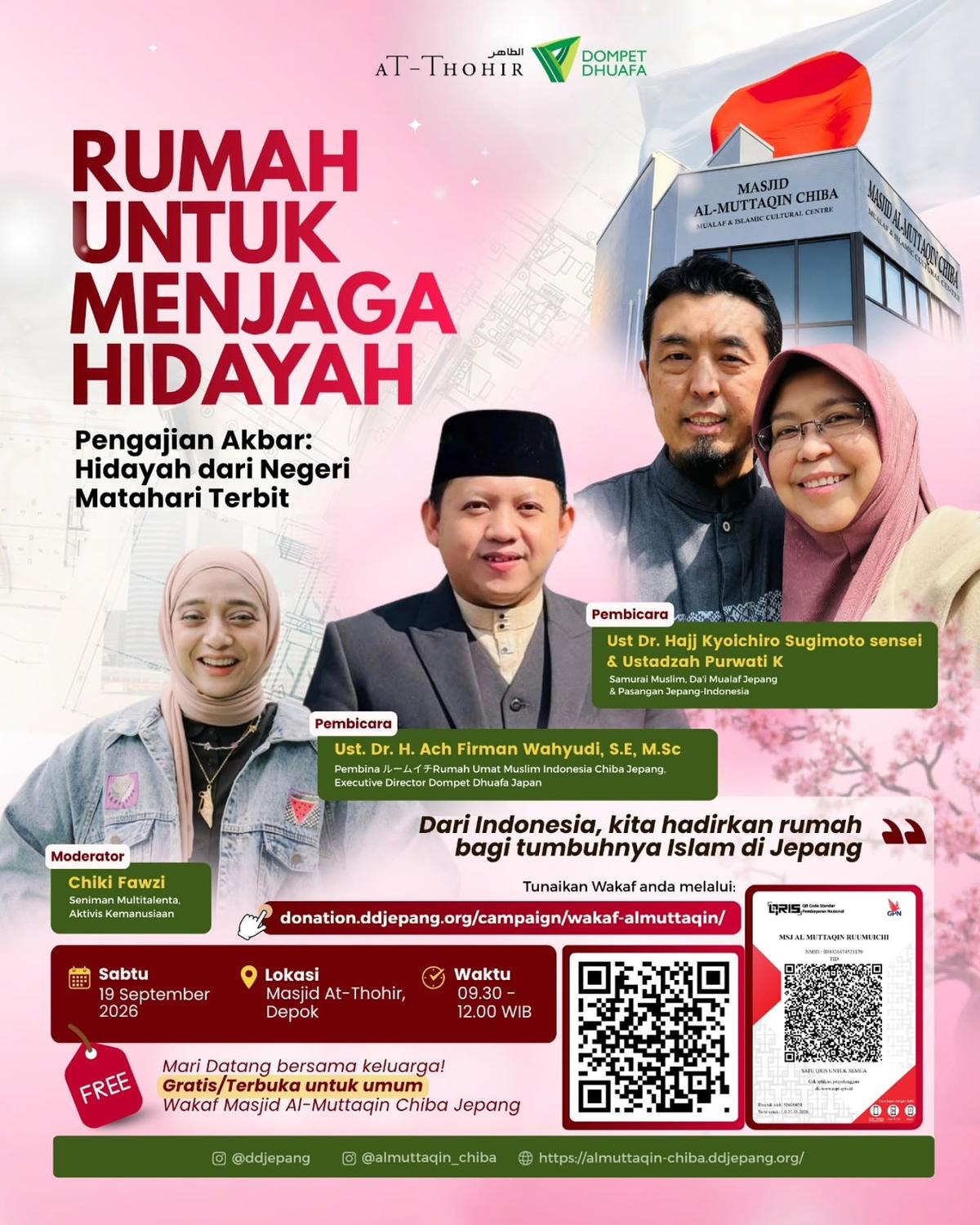 Pengajian Akbar: Hidayah dari Negeri Matahari Terbit