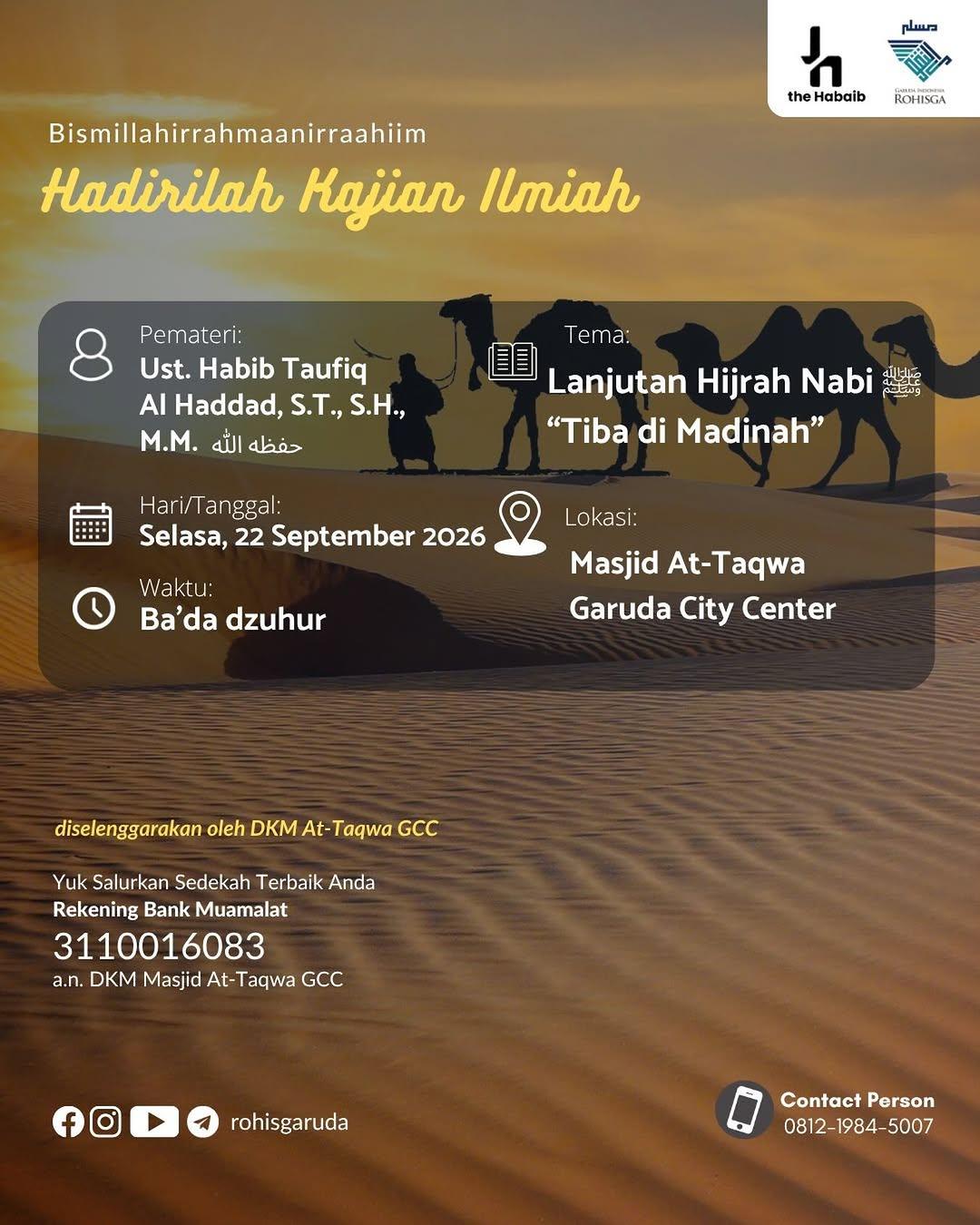 Tiba di Madinah
