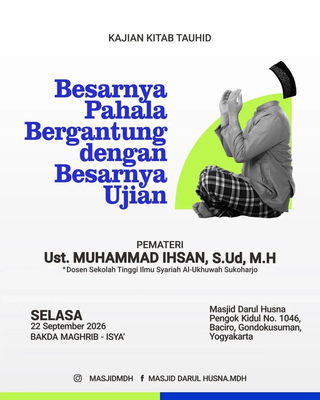 Besarnya Pahala Bergantung dengan Besarnya Ujian