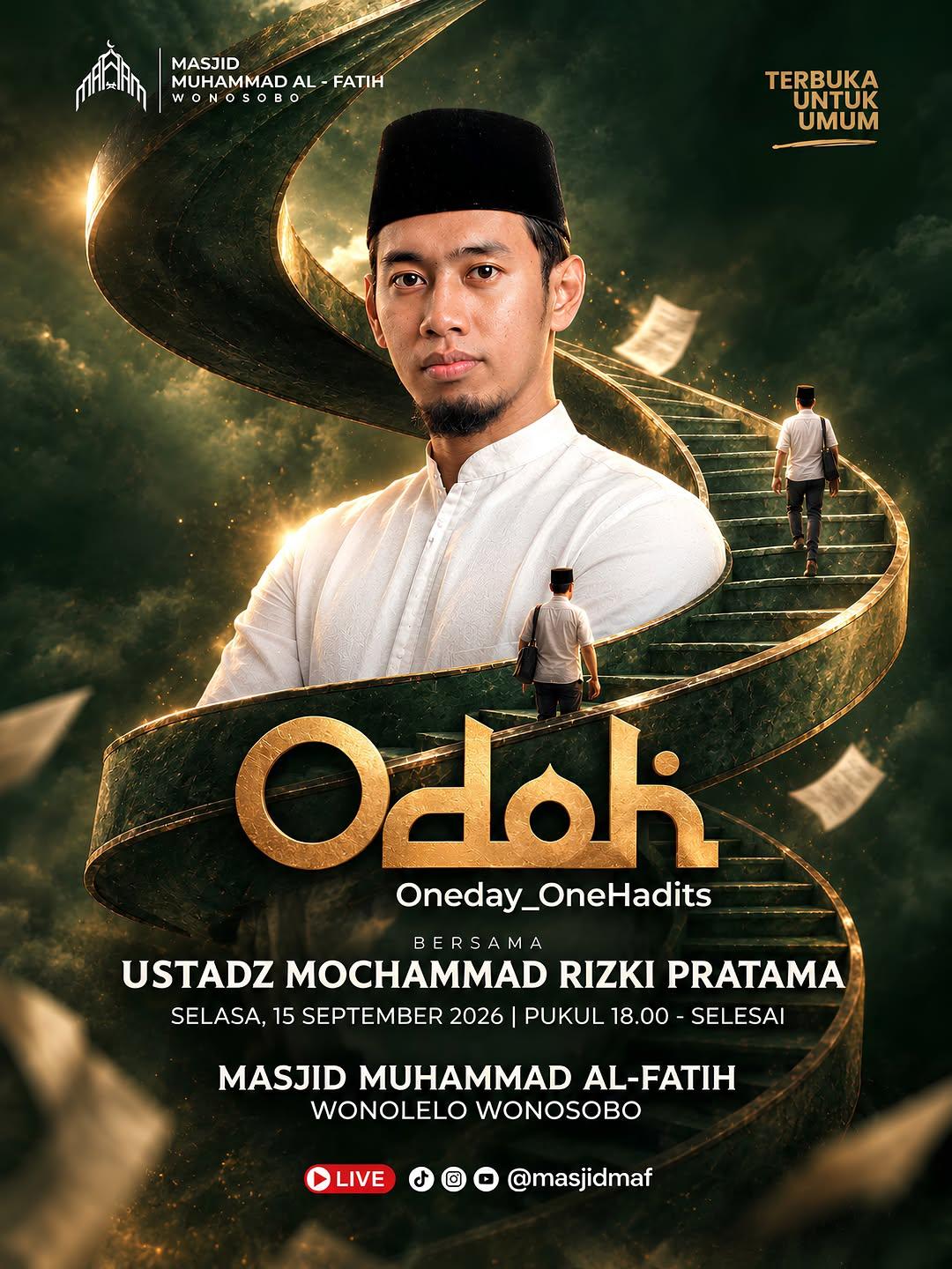 Kajian One Day One Hadist (Odoh)