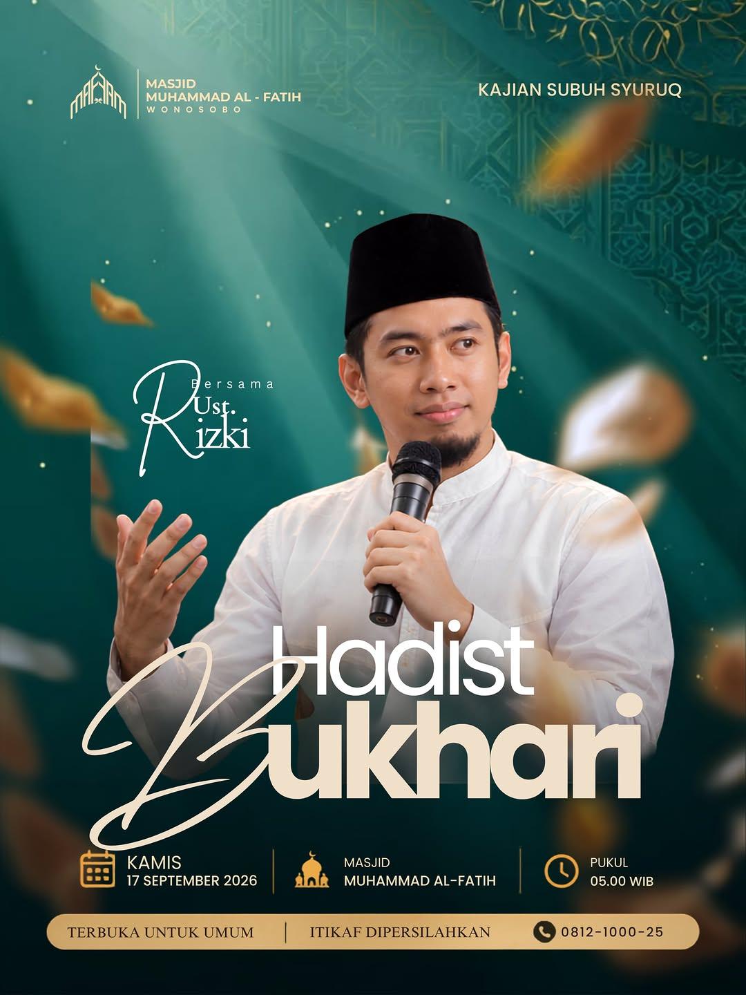 Kajian Subuh Syuruq: Hadits Bukhari