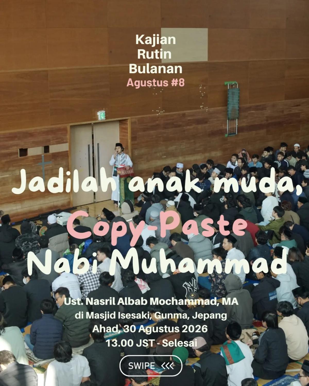 Kajian Rutin Bulanan memperingati Maulid Nabi Muhammad S.A.W