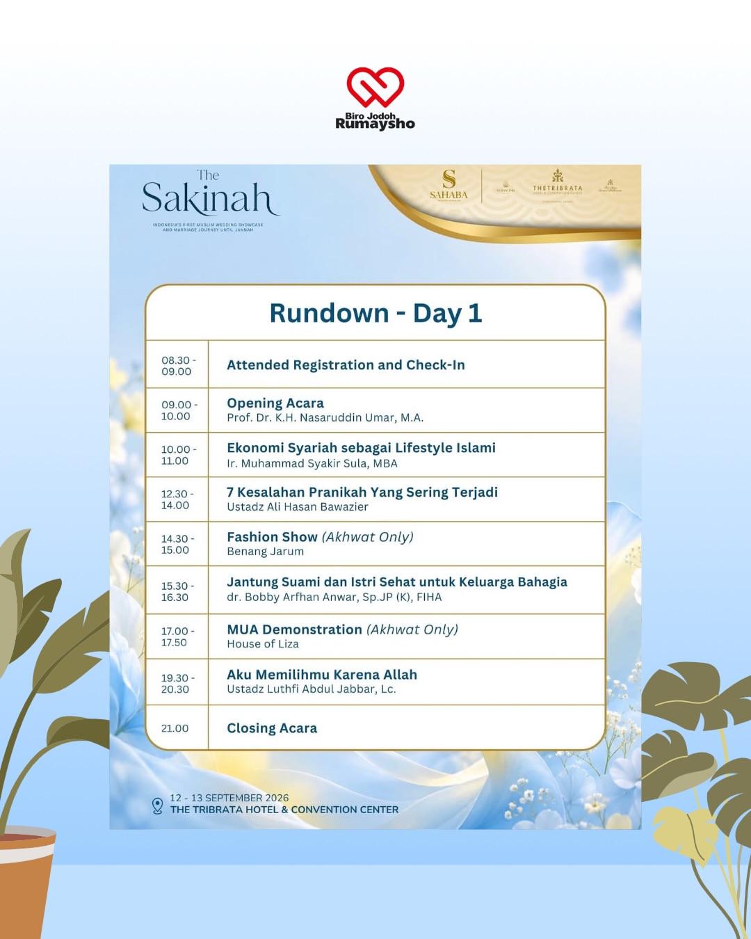 The Sakinah 2026 Wedding Showcase