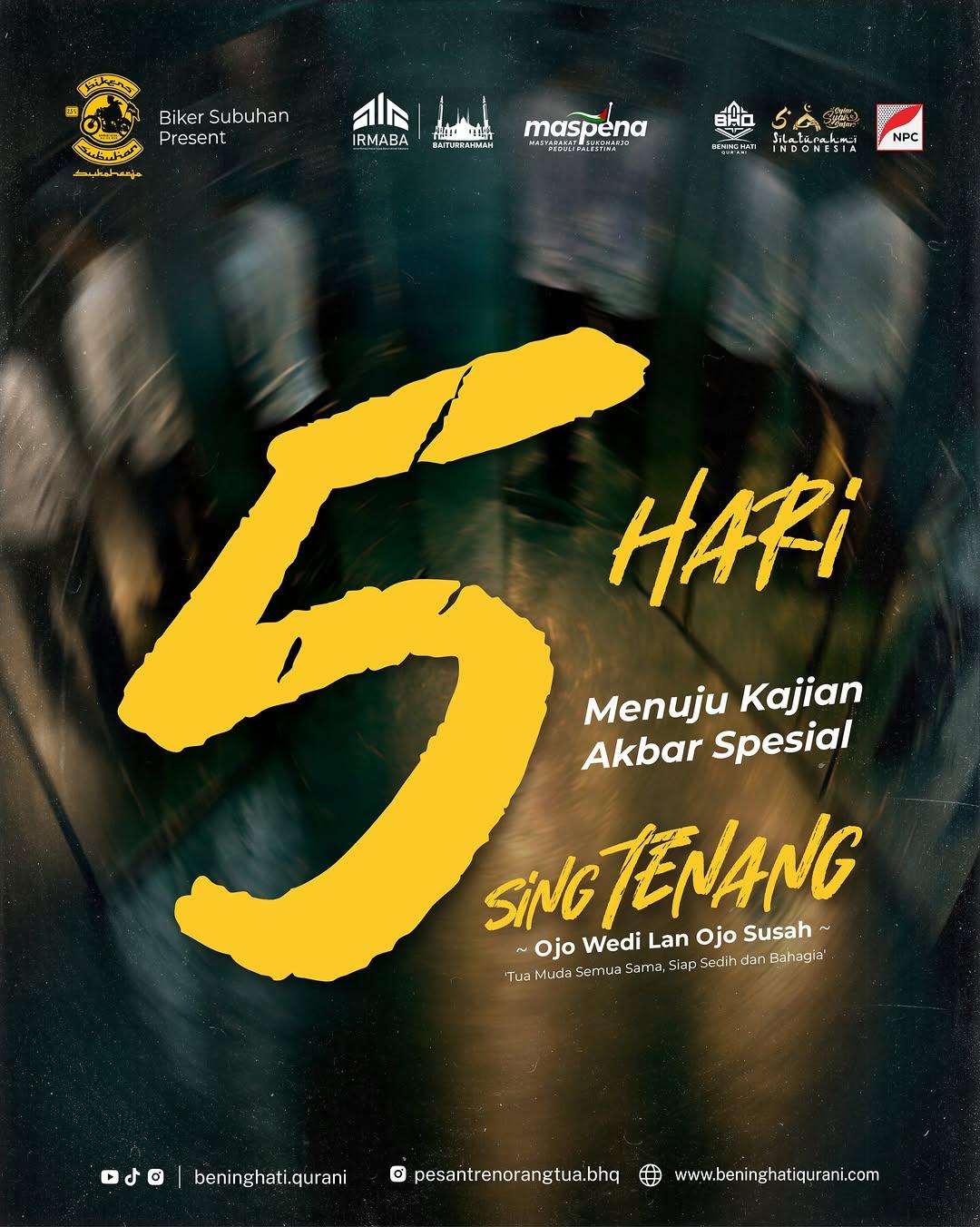 Kajian Akbar Spesial SING TENANG