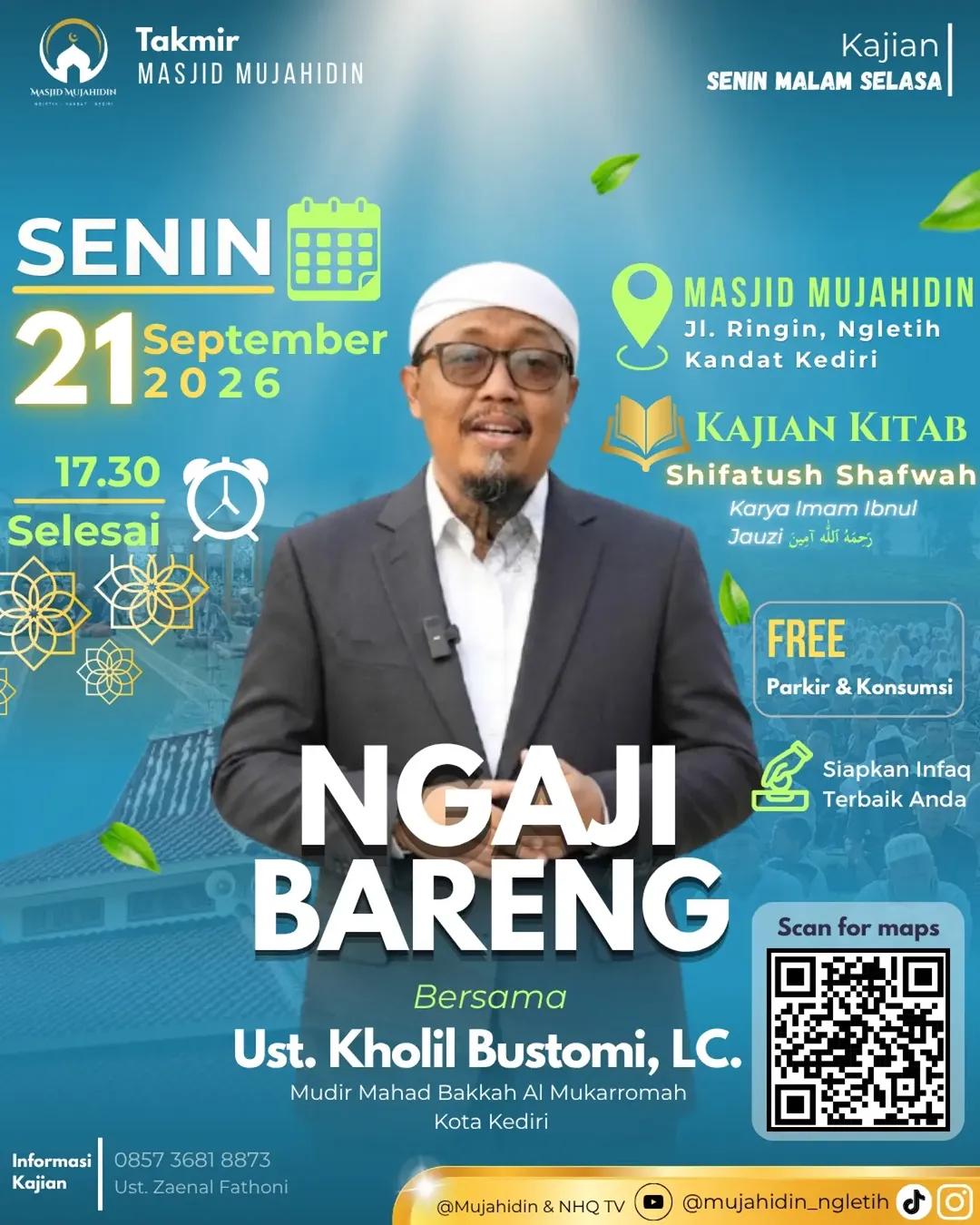 Kajian Kitab Sifatush Shafwah karya Imam Ibnul Jauzi