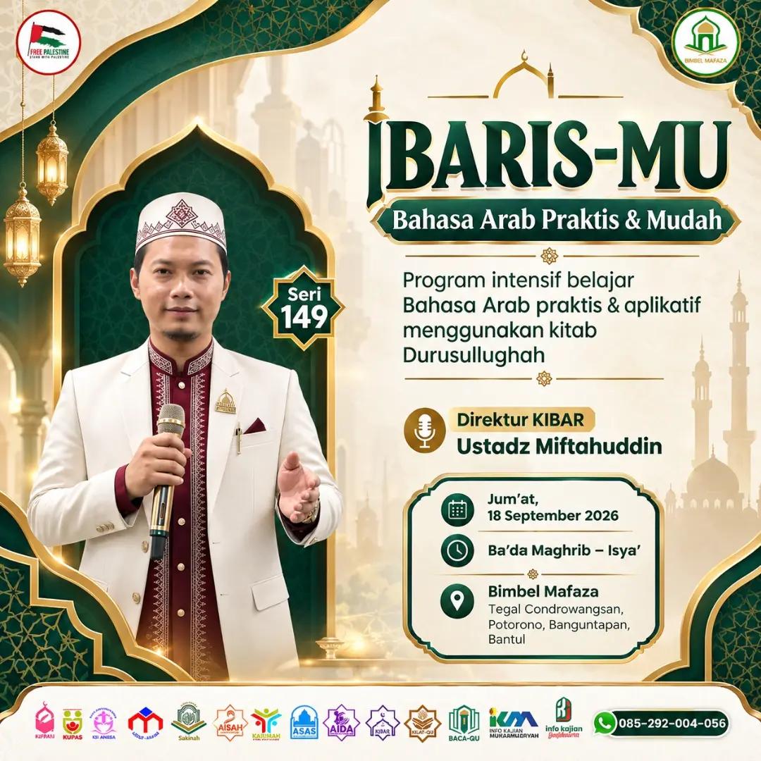 BARIS-MU Seri 149: Bahasa Arab Praktis & Mudah