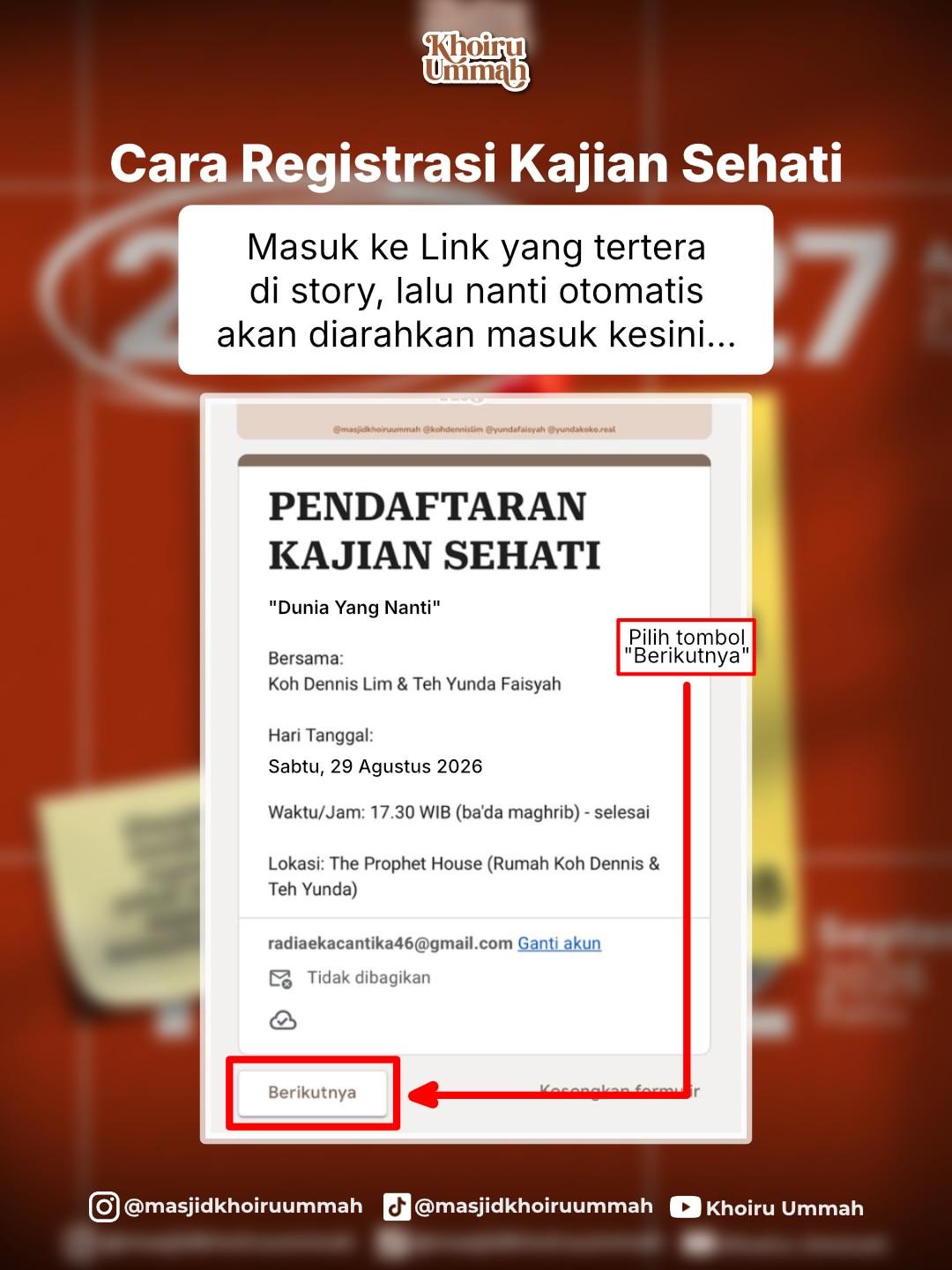 Kajian Sehati "Dunia Yang Nanti"