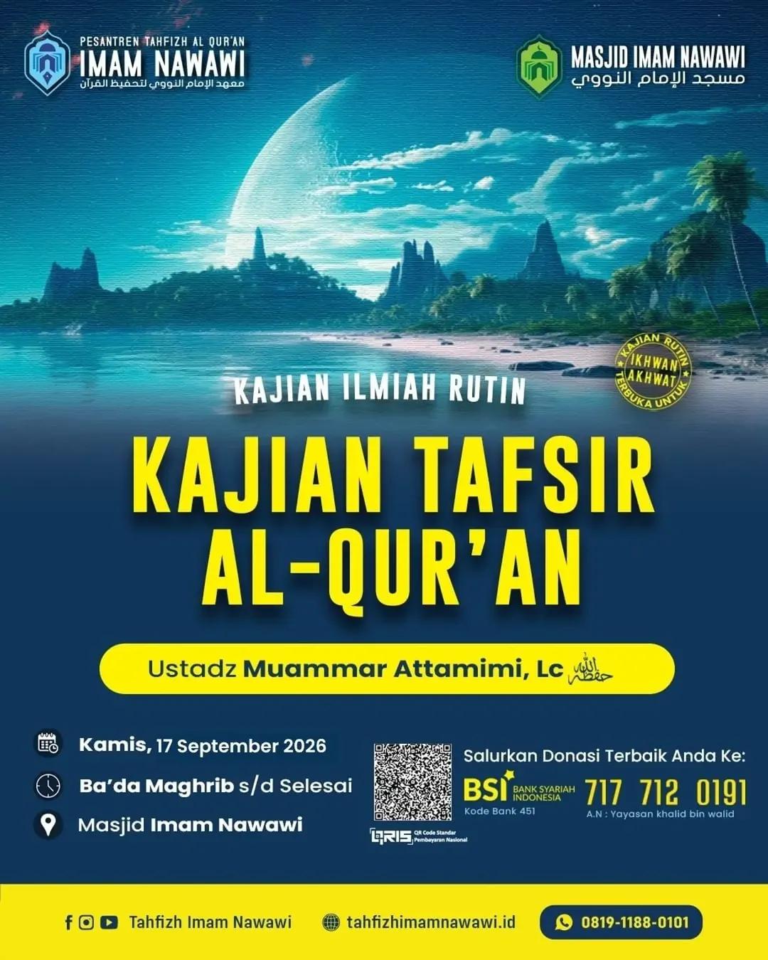 Kajian Kitab Tafsir Al-Quran