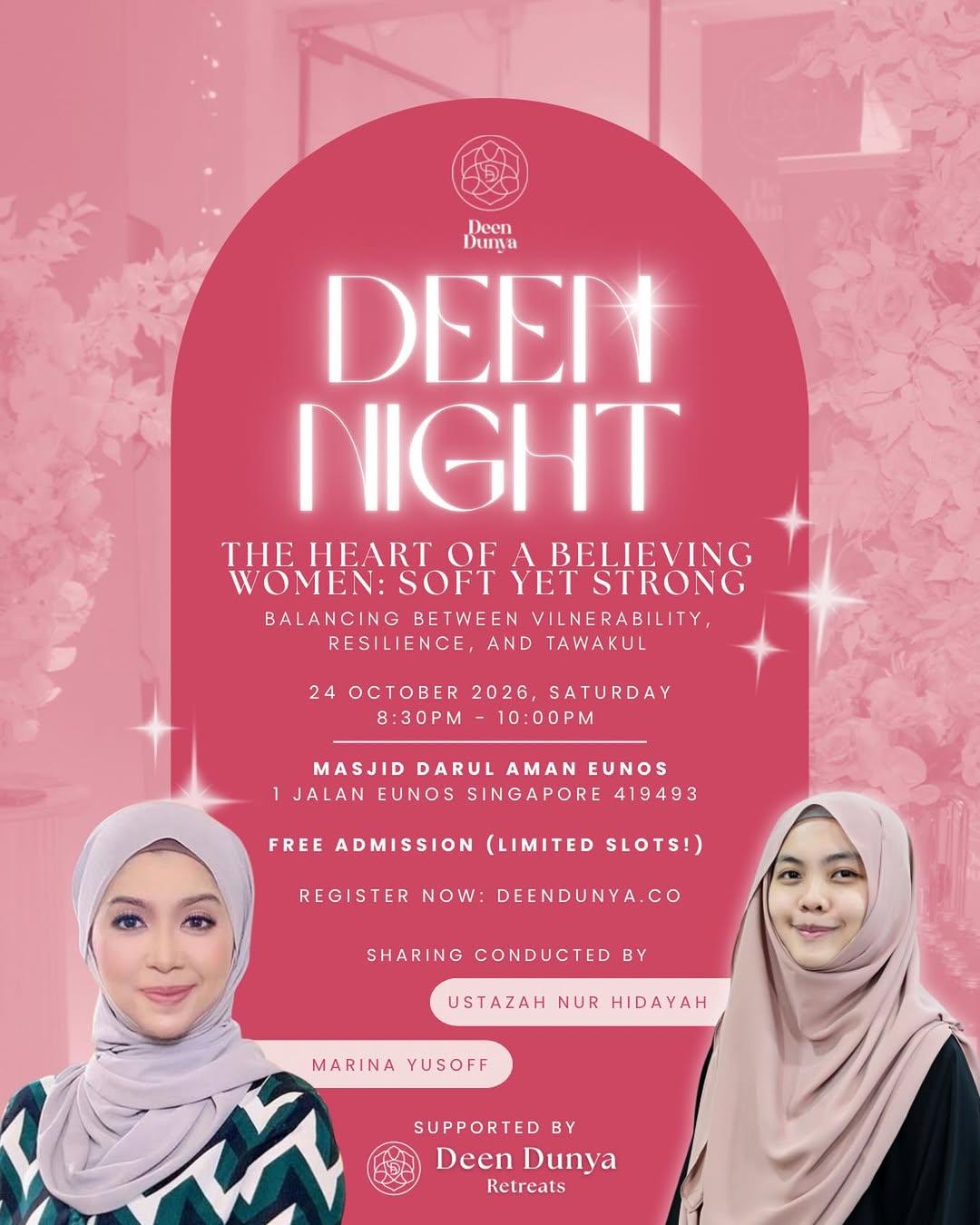 Deen Night: The Heart of a Believing Woman — Soft Yet Strong