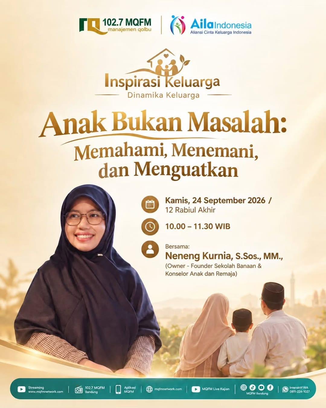 Anak Bukan Masalah: Memahami, Menemani, dan Menguatkan
