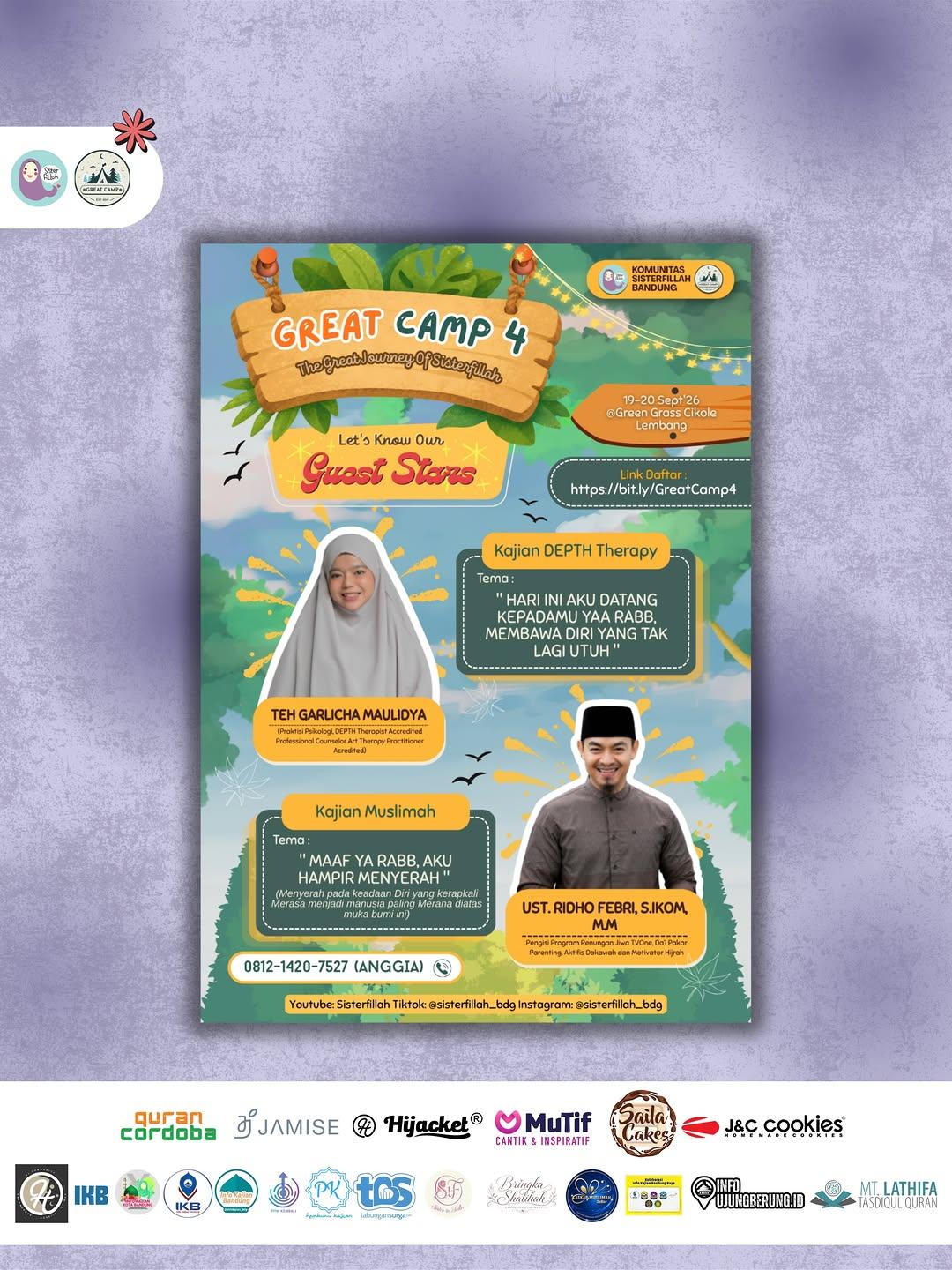 GREAT CAMP 4: The Great Journey of Sisterfillah