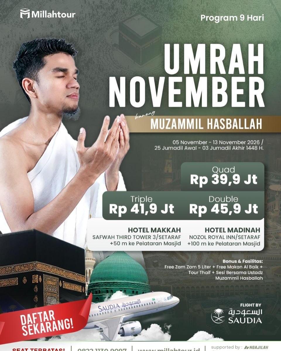 Umrah Program 9 Hari