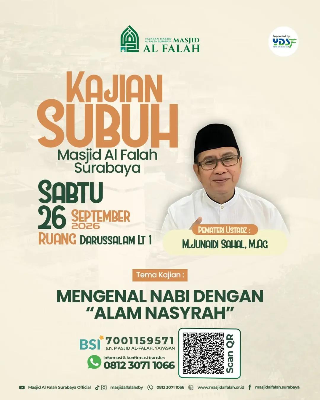 MENGENAL NABI DENGAN "ALAM NASYRAH"