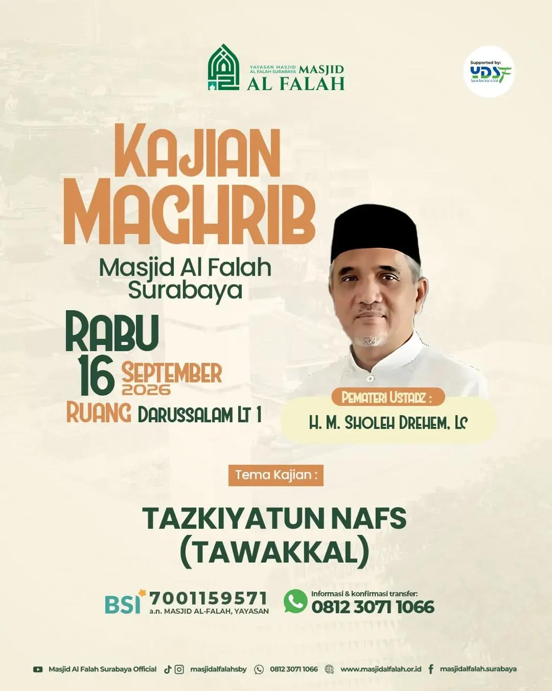 TAKIYATUN NAFS (TAWAKKAL)