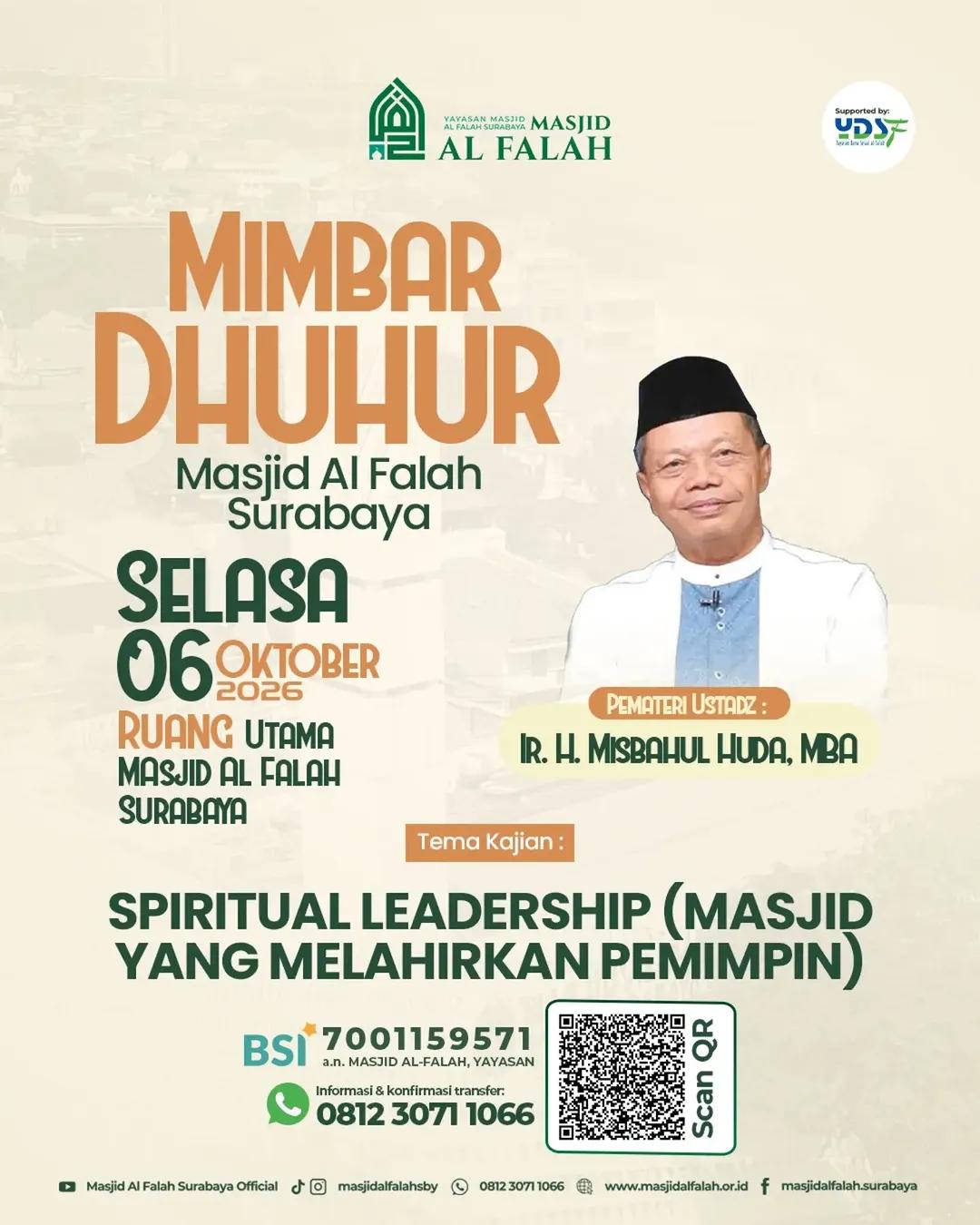 Leadership Spiritual Yang Melahirkan Pemimpin