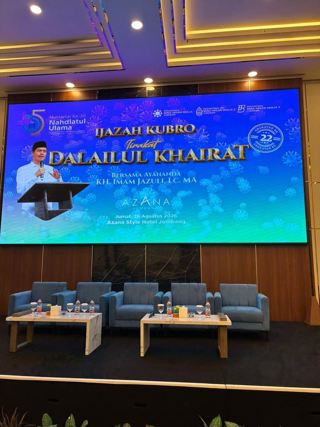 Ijazah Kubro Tirakat Dalailul Khairat Angkatan ke 22