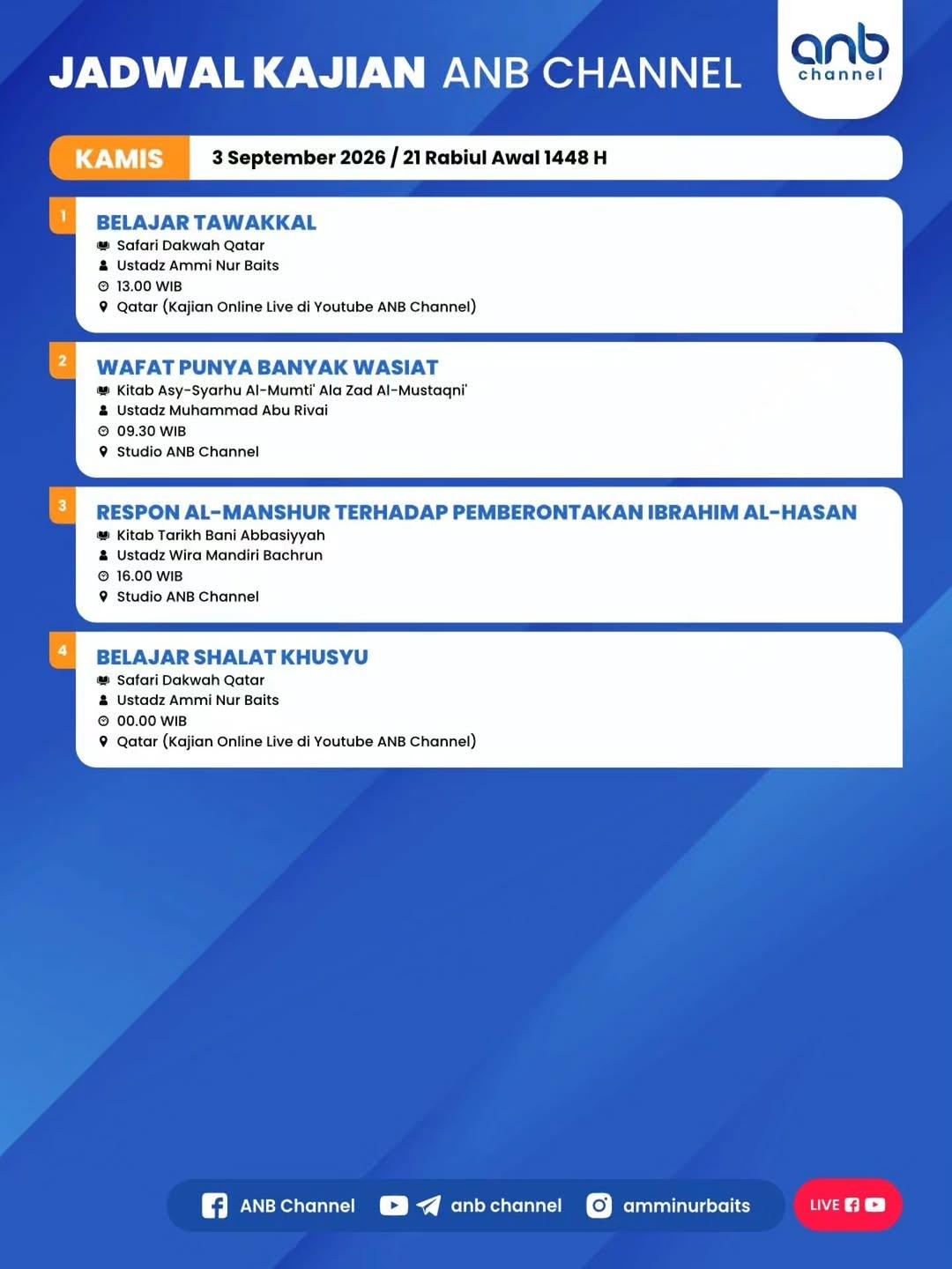 Belajar Tawakkal