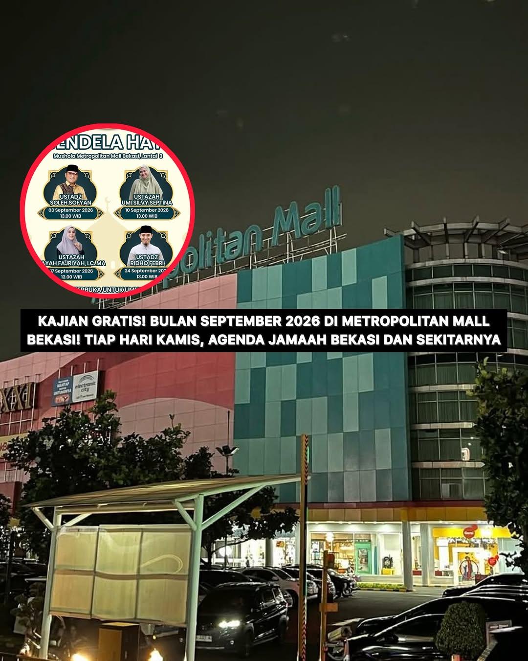 Kajian Gratis Bulan September 2026