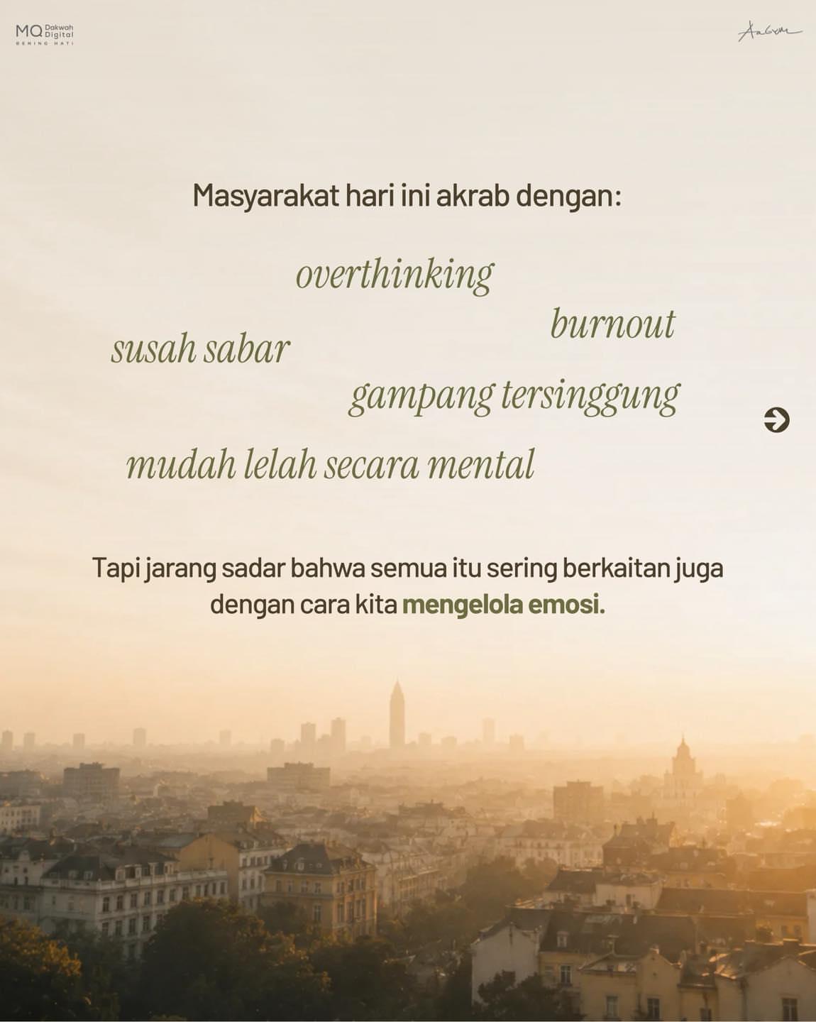 Mengendalikan Emosi — Tetap Tenang, Saat Hati Tertekan