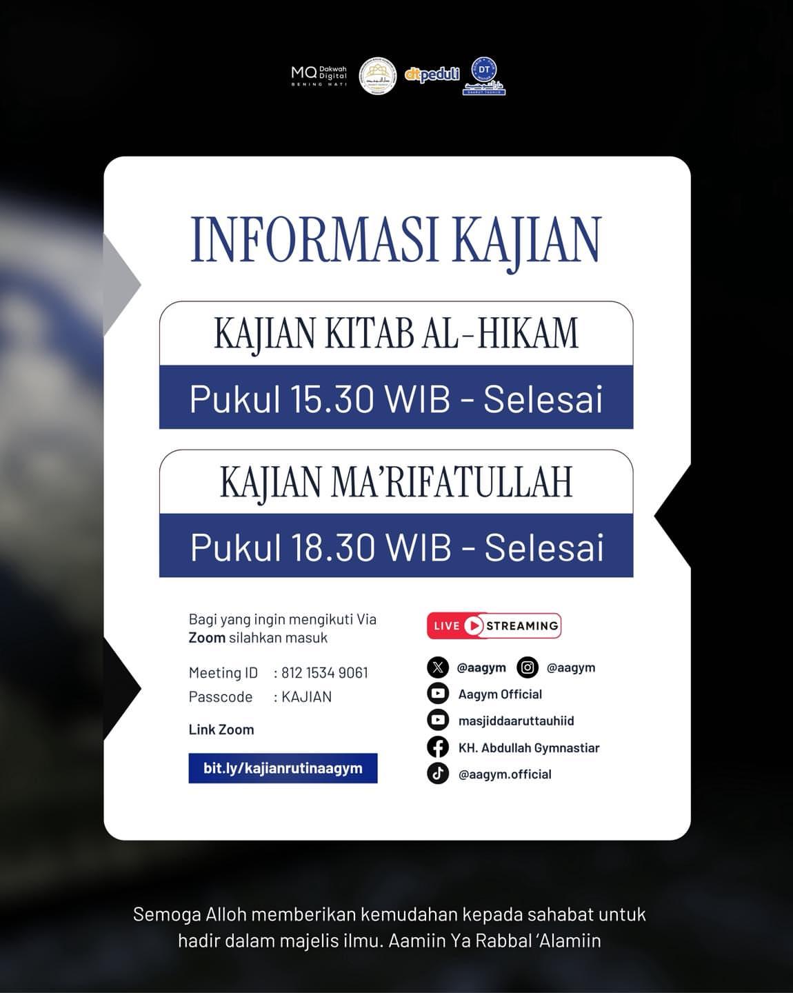 Kajian Kitab Al-Hikam