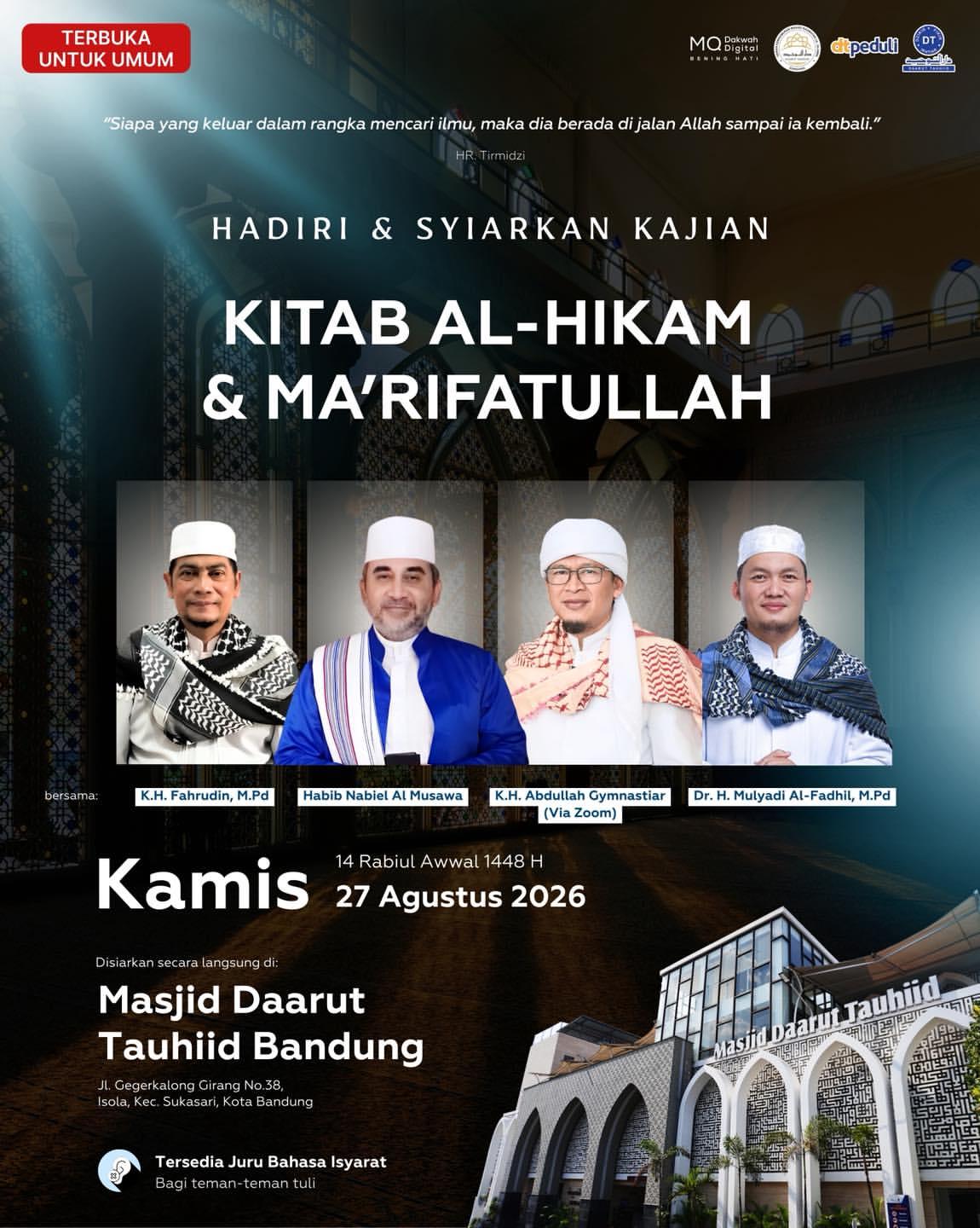 Kajian Kitab Al-Hikam & Ma’rifatullah
