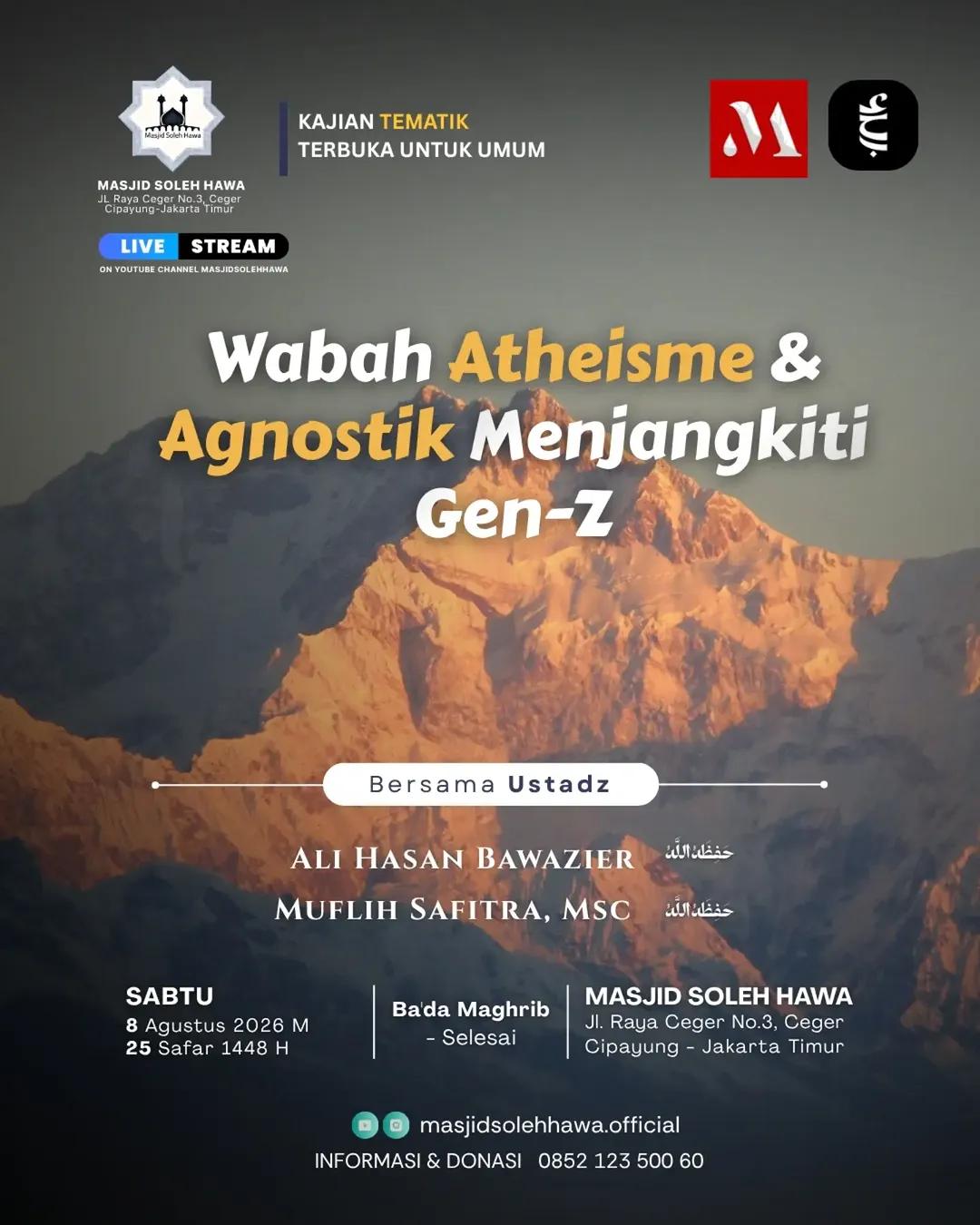 Wabah Atheisme & Agnostik Menjangkiti Gen-Z