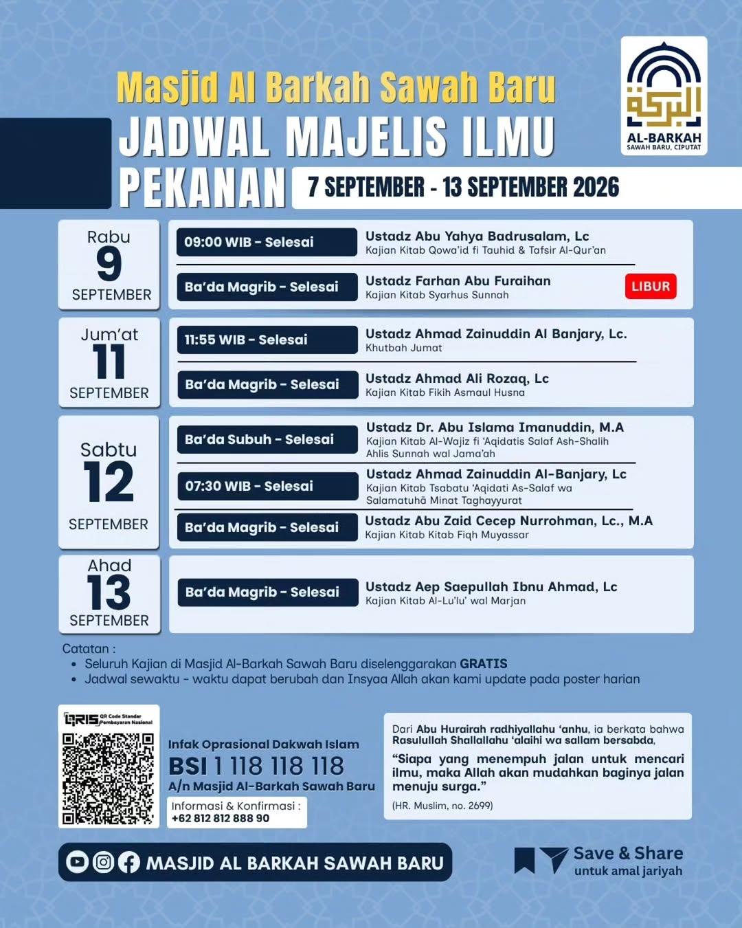 Majelis Ilmu Pekanan