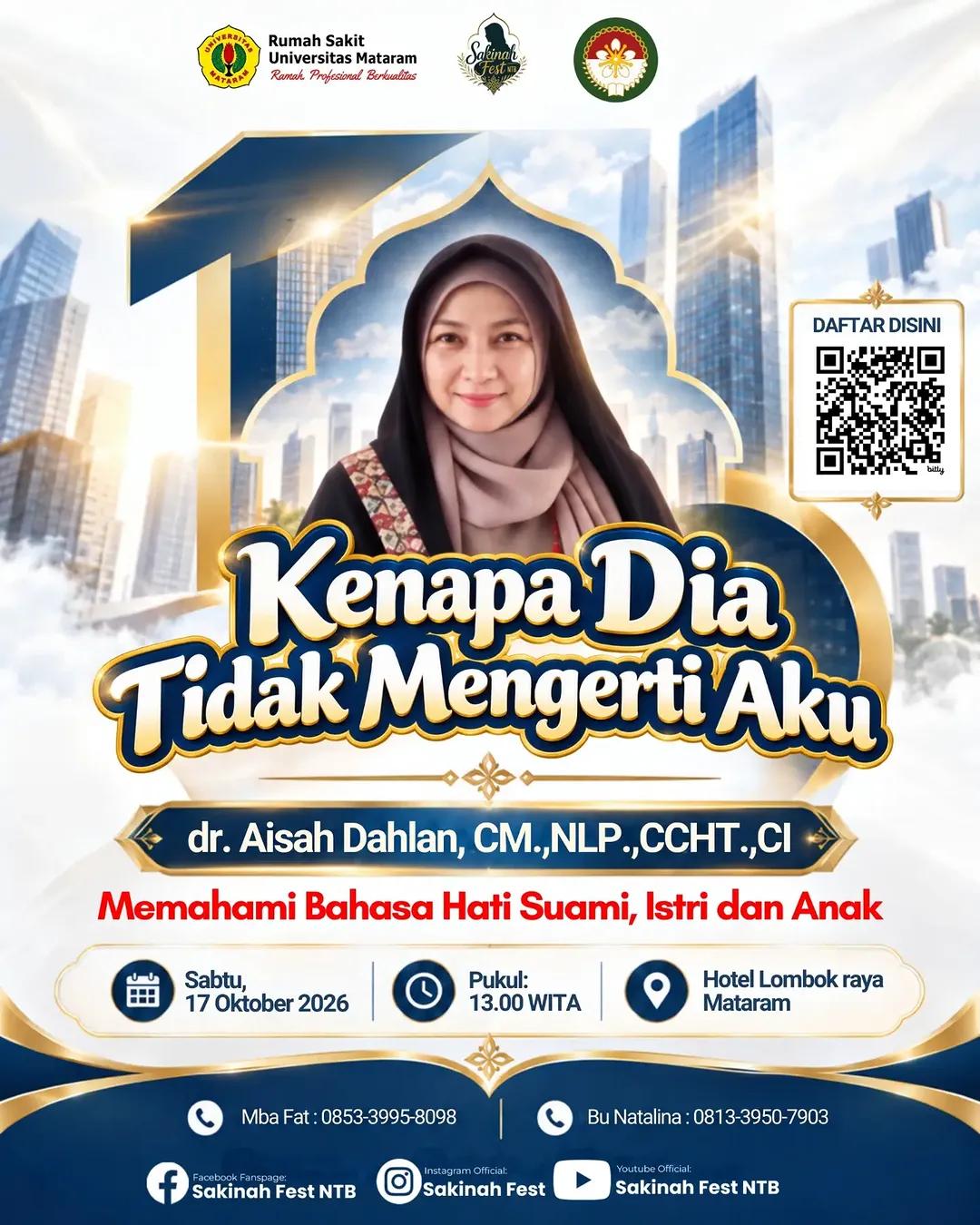 Kenapa Dia Tidak Mengerti Aku: Memahami Bahasa Hati Suami, Istri dan Anak