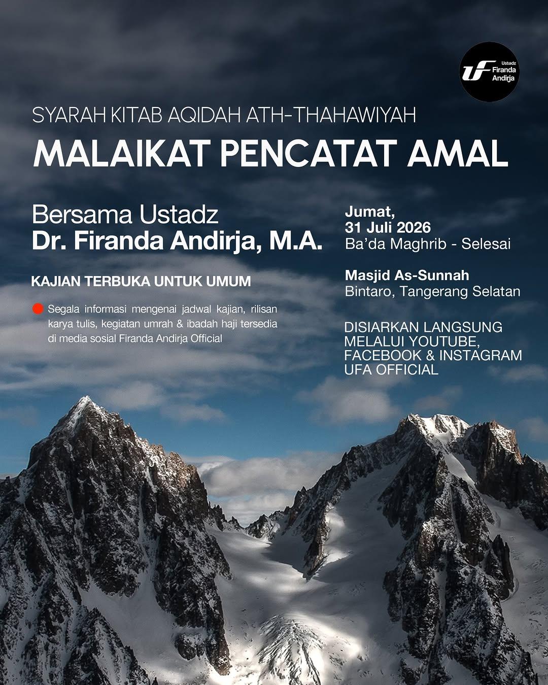 Syarah Kitab Ath-Thahawiyah: Malaikat Pencatat Amal