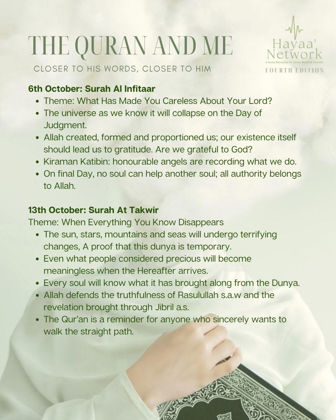 Surah At Takwir: When Everything You Know Disappears