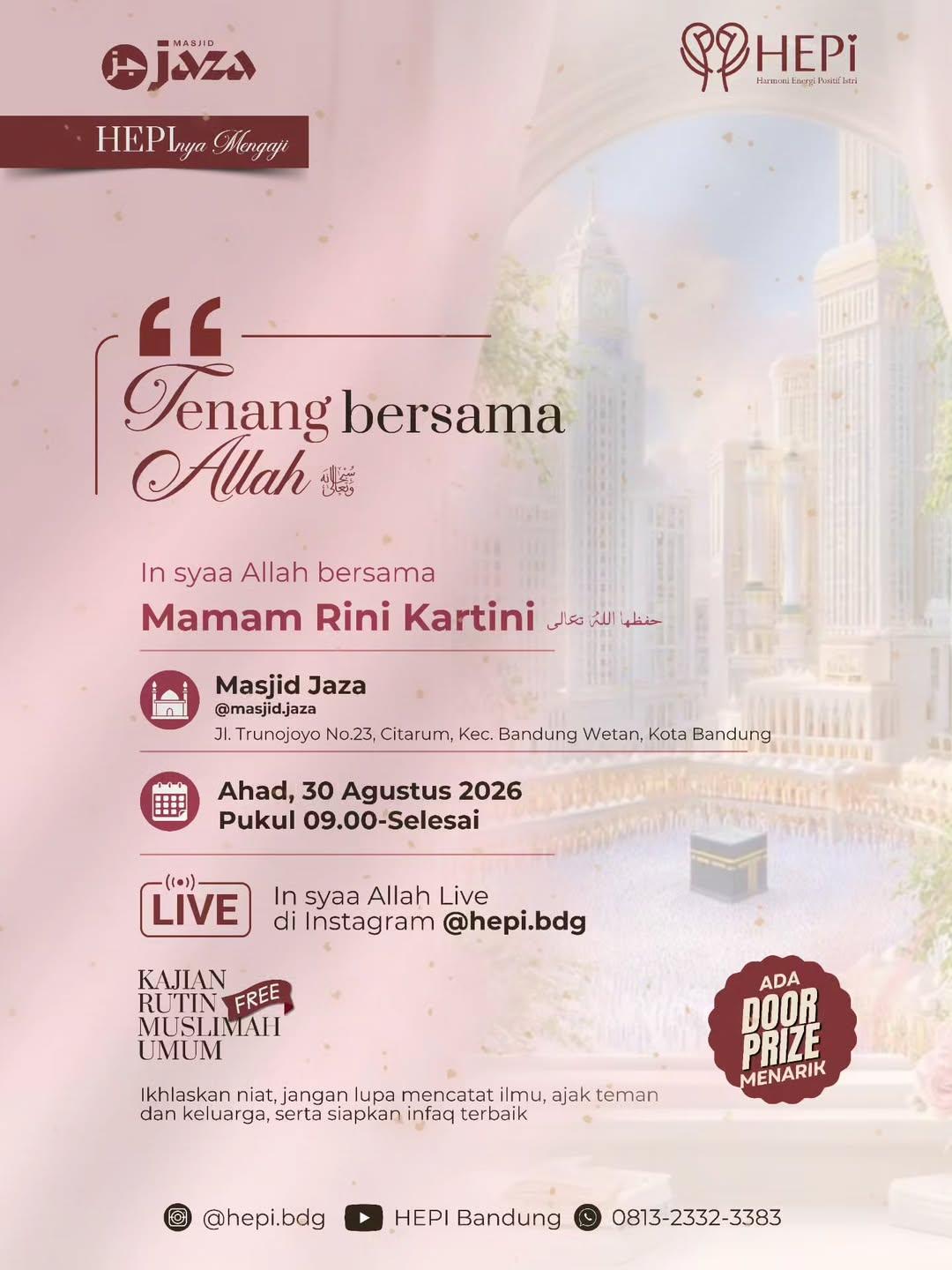 Tenang Bersama Allah