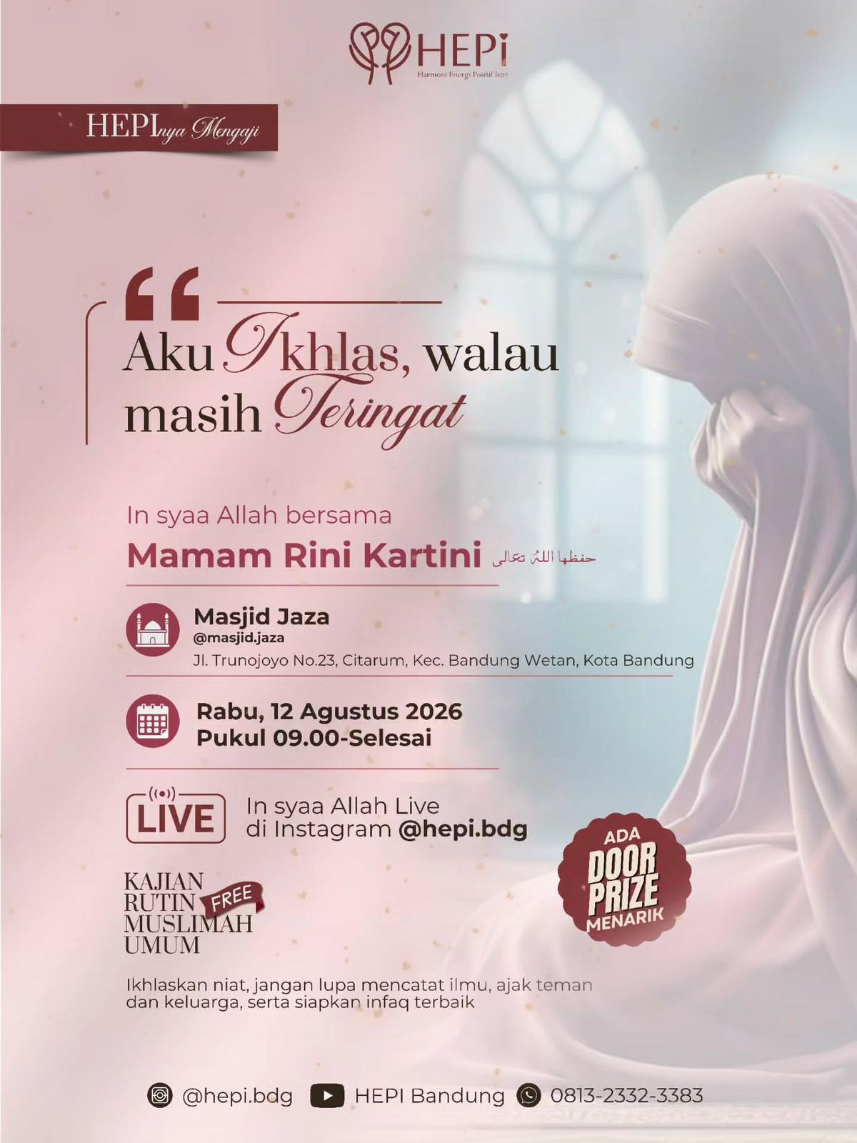 Aku ikhlas, walau masih teringat