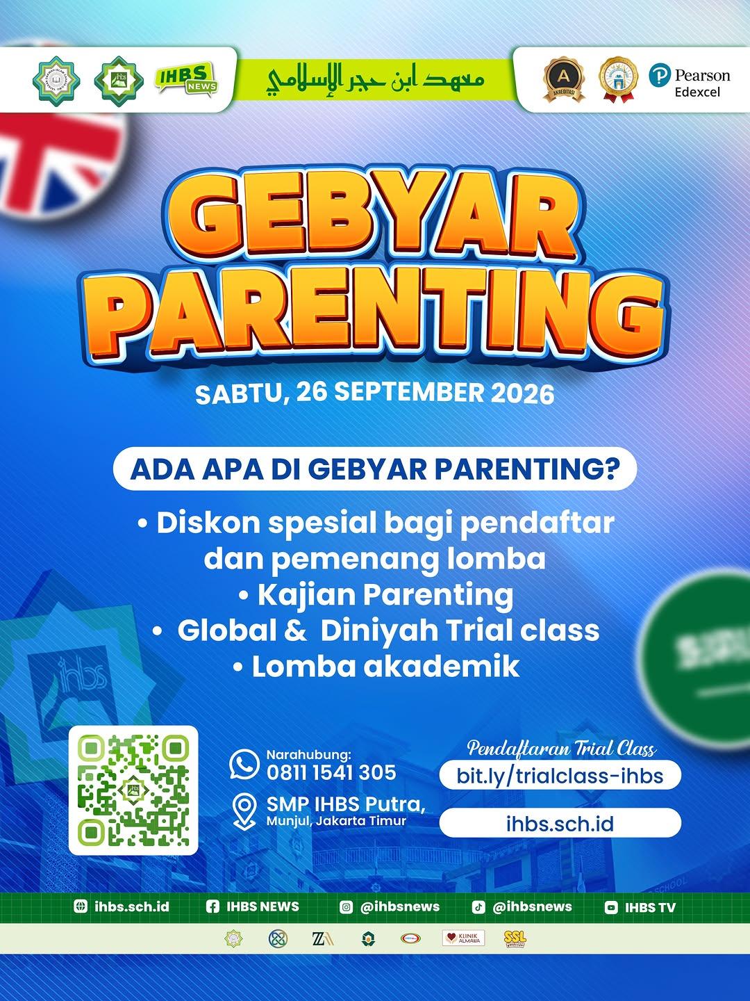 Gebyar Parenting IHBS 2026